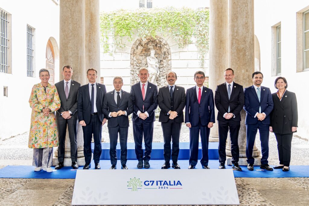 G7 Digital Family photo, Palazzo Thun, Trento