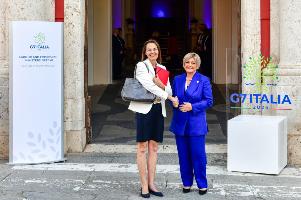 Minister Marina Calderone G7 Labour
