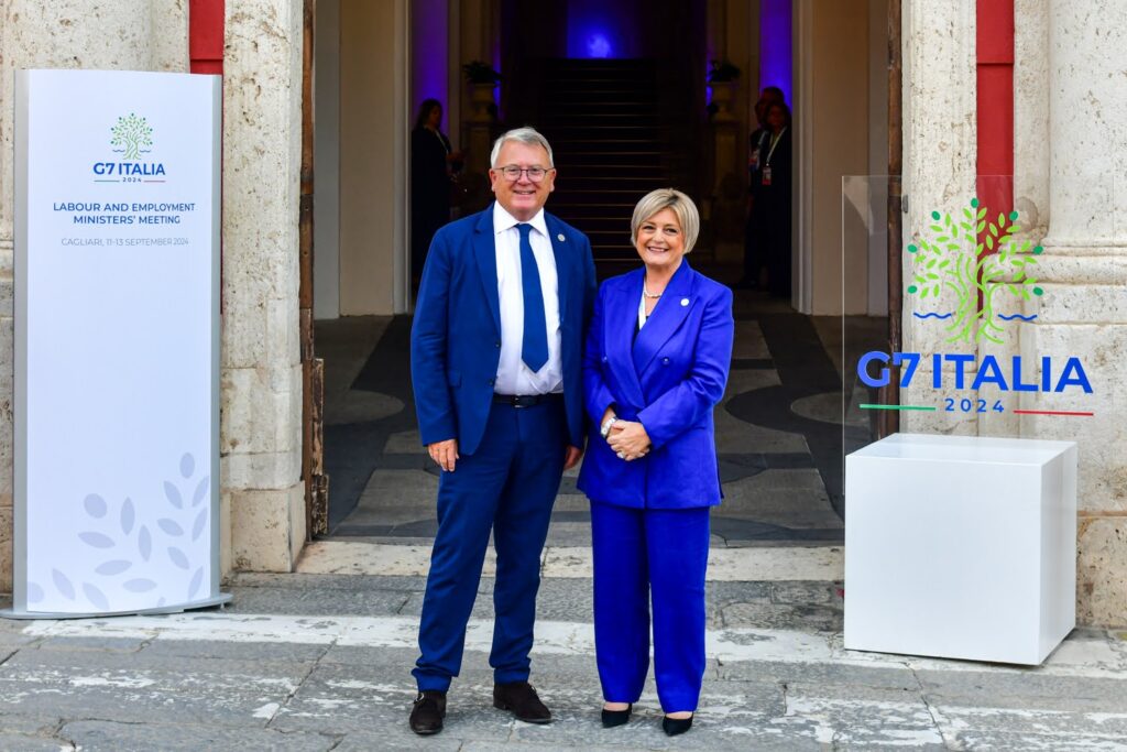 Minister Marina Calderone G7 Labour