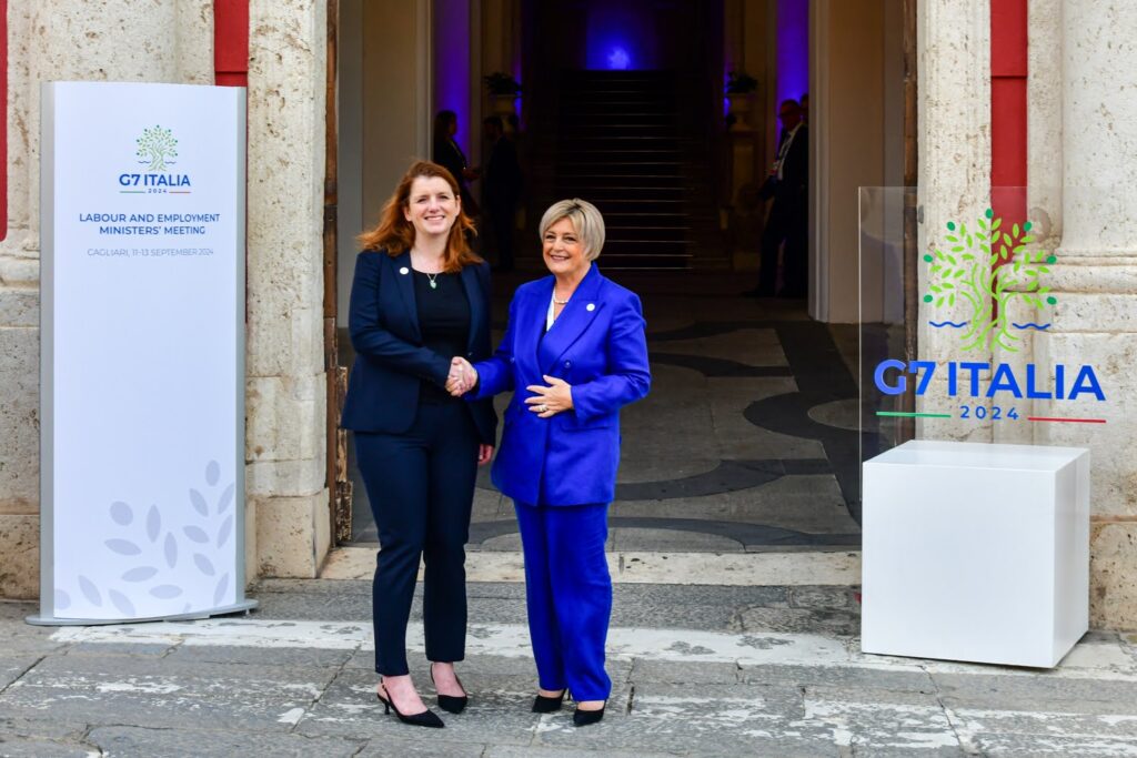 Minister Marina Calderone G7 Labour