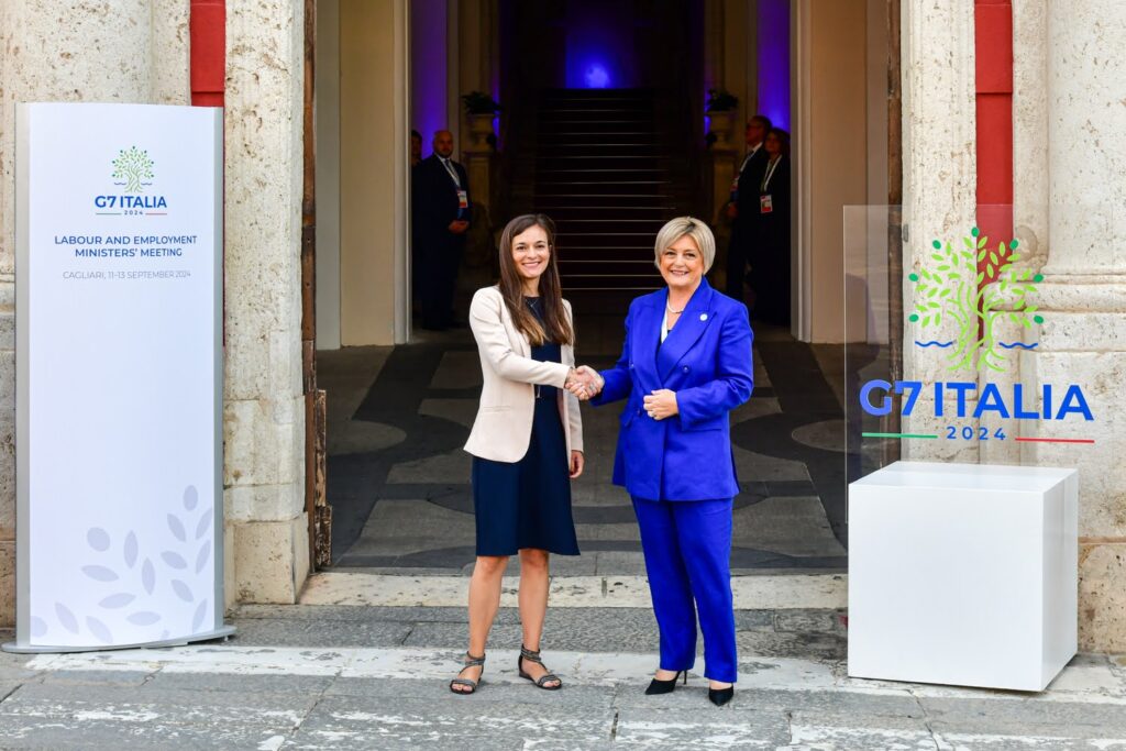 Minister Marina Calderone G7 Labour