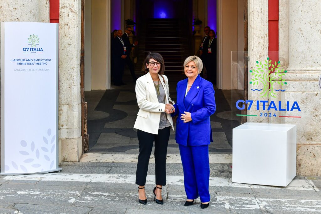 Minister Marina Calderone G7 Labour